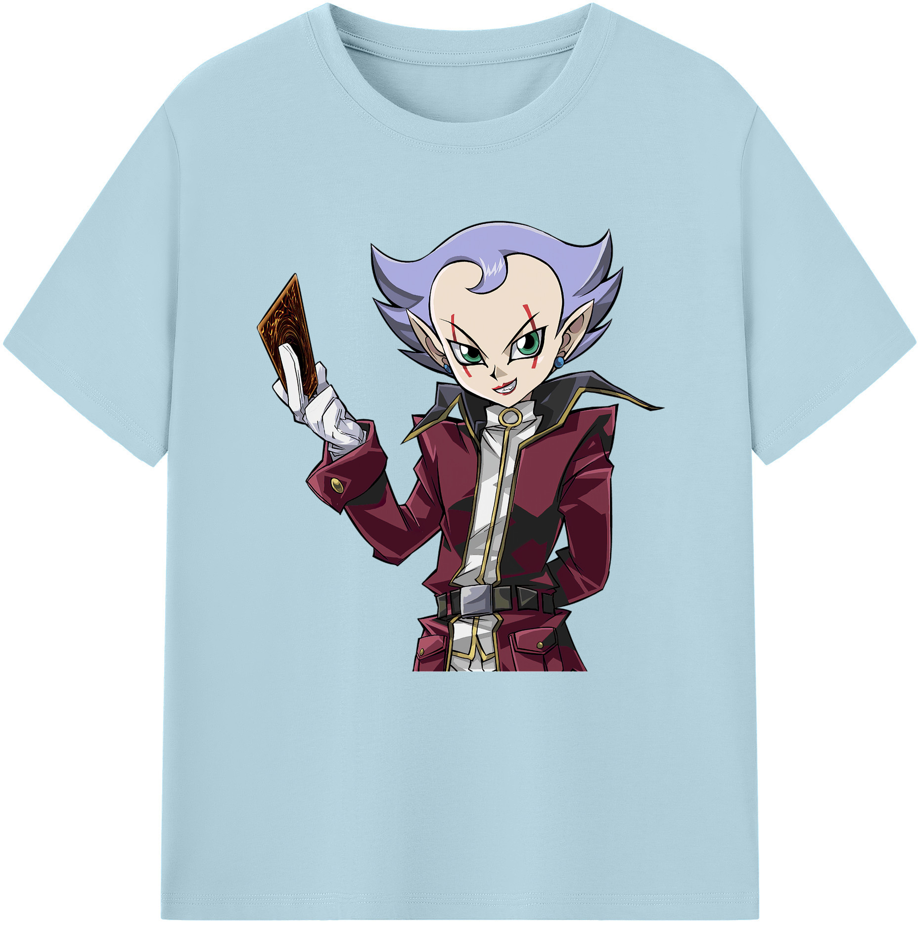 （画像用） 遊☆戯☆王 Yu-Gi-Oh! 綿100％半袖Tシャツ（フロントプリント）